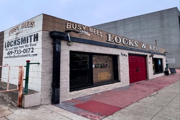Busy Bees Locksmith shop and locksmith services in San Diego, California